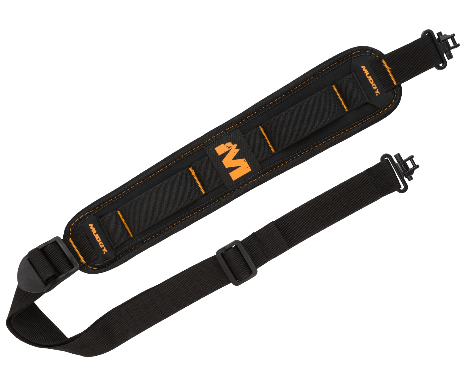 Muddy MUDOVRLSLBLK Overlander Flexible Sling Black Neoprene Adjustable Padded
