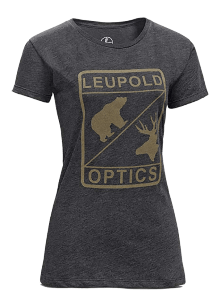 Leupold 170561 Women's L Optics Graphite Cotton/Polyester Short Sleeve XL