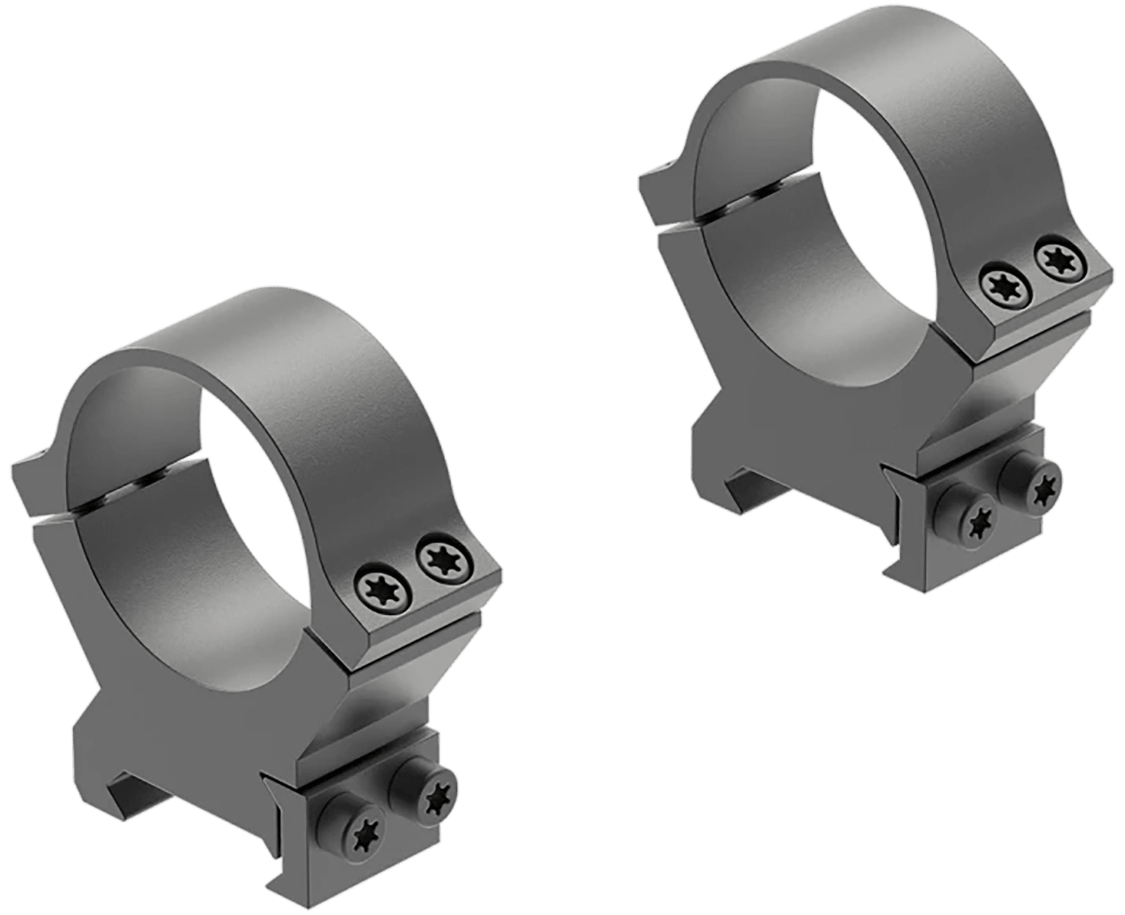 Leupold 174085 PRW2 Cross-Slot Matte Black 30mm High