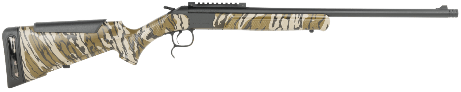 Retay USA GML20OGBL Gamelander 20 Gauge Single Shot 3" 1rd Black Deep Bore Barrel, Black Drilled & Tapped Receiver w/Picatinny Rail, Adj LOP OG Bottomland Synthetic Stock