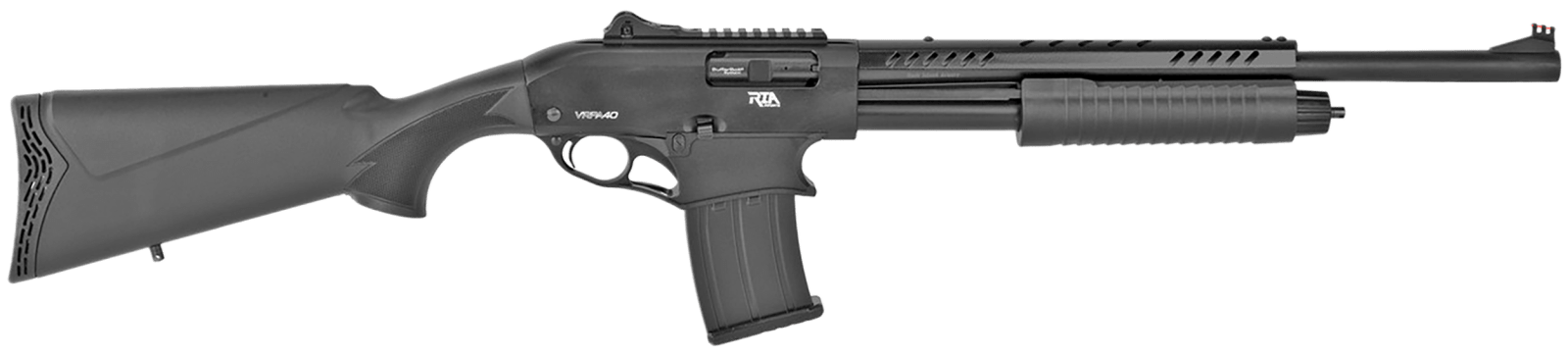 Rock Island VRPA40 VRPA40  12 Gauge 3" 20" 5+1 Marine Black Anodized Rec Black Synthetic Stock Right Hand