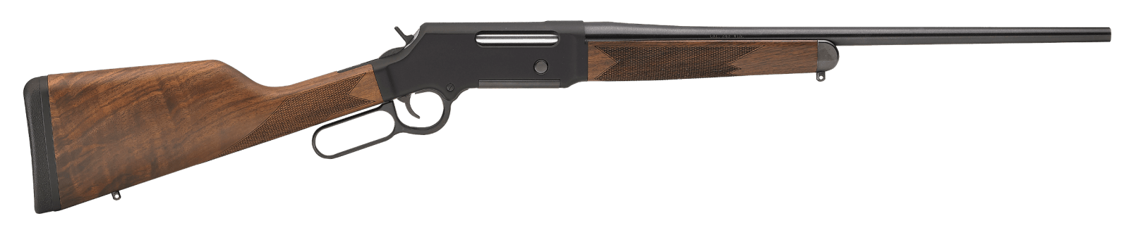 Henry H014308 Long Ranger Full Size 308 Win 4+1 20" Blued Steel Barrel, Black Hard Coat Anodized Steel Receiver, American Walnut Stock Right Hand