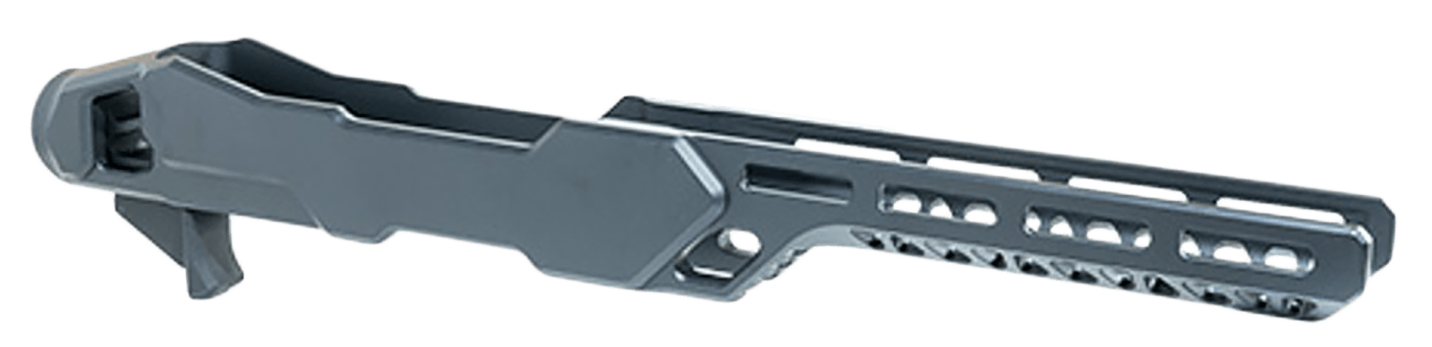 Timber Creek Outdoors ERC1022BL Enforcer Rifle Chassis Black Aluminum Fits Ruger 10/22 Compatible w/ MSR Buffer Tubes