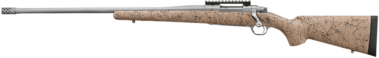 Ruger 57161 Hawkeye FTW Hunter Full Size 6.5 Creedmoor 4+1 22" Matte Stainless Threaded Barrel, Stainless Steel Receiver w/Picatinny Rail, Speckled Tan/Black HS Precision Synthetic Stock, Left Hand
