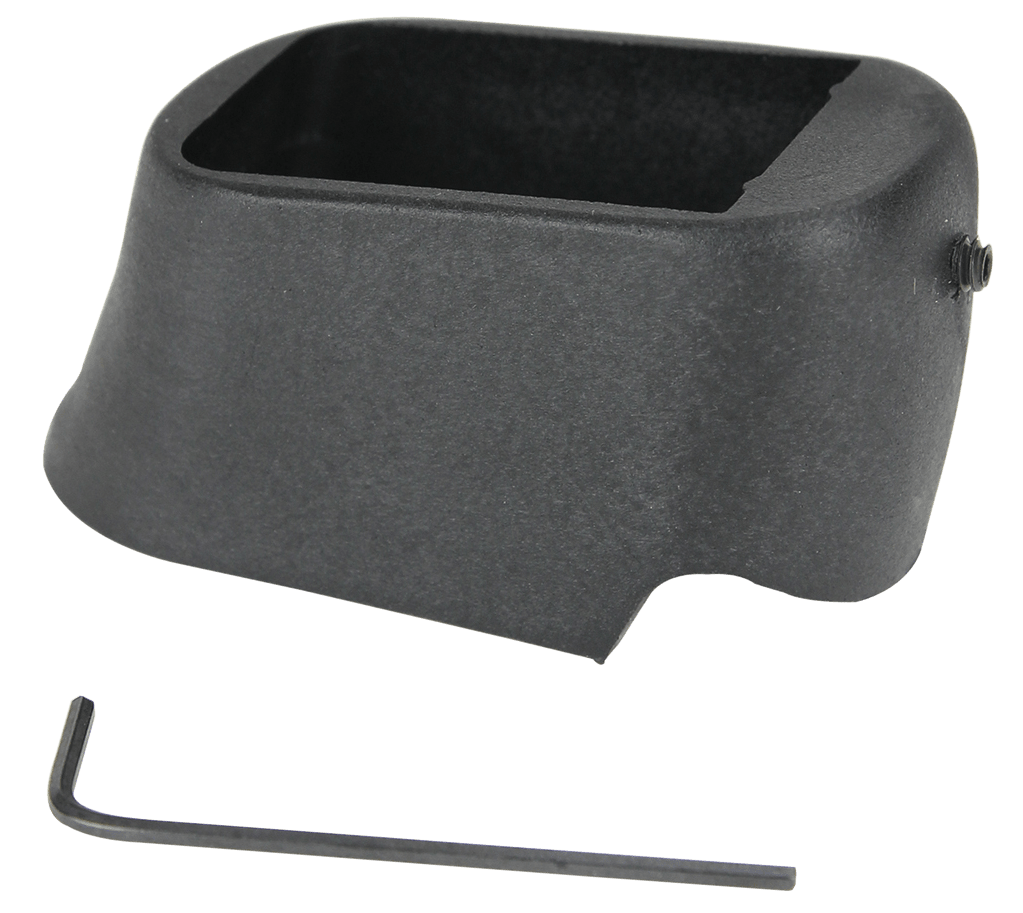 Pachmayr 03853 Mag Sleeve  Compatible w/ Glock 20/21 Mags To Fit Glock 29/30 Models, Black Polymer