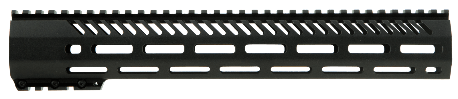 Mission First Tactical TMARFF13MRS Tekko AR Free Float M-Lok Rail System 13.5" 6061 Aluminum Black Hard Coat Anodized