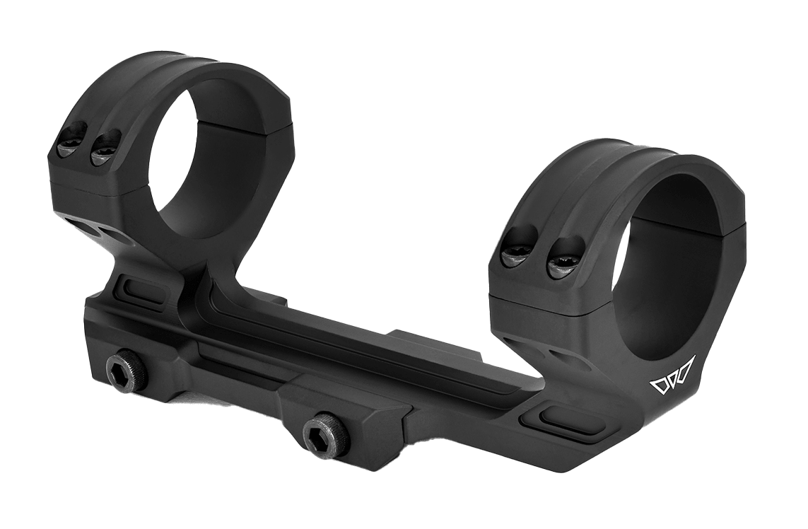 Warne 8551M HyperLite Black Aluminum 30mm Tube Maxima/Weaver/Picatinny