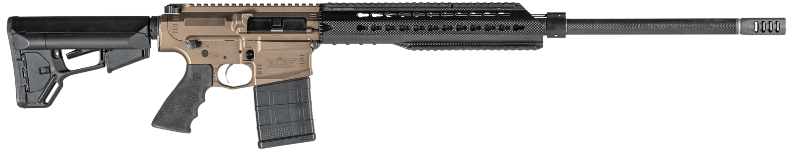 Christensen Arms CA101543139236 CA-10 DMR 6.5 Creedmoor 20+1 22" Barrel, Burnt Bronze Cerakote Metal Finish, Black Adjustable Magpul STR Stock, Black Polymer Grip