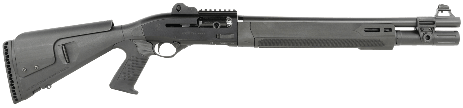 Beretta USA J131M2CTP187 1301 Tactical C Mod2 12 Gauge Sem-Auto 3" 7+1 18.50" Black Barrel, Receiver & Synthetic Stock, Pistol Grip