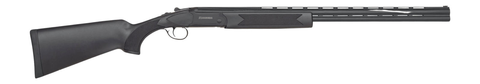 Mossberg 75494 Silver Reserve Eventide 410 Bore Break Open 3" 2rd 26" Matte Black Over/Under Vent Rib Barrel, Matte Black w/Engraved Logo Receiver, Fixed Black Synthetic Stock