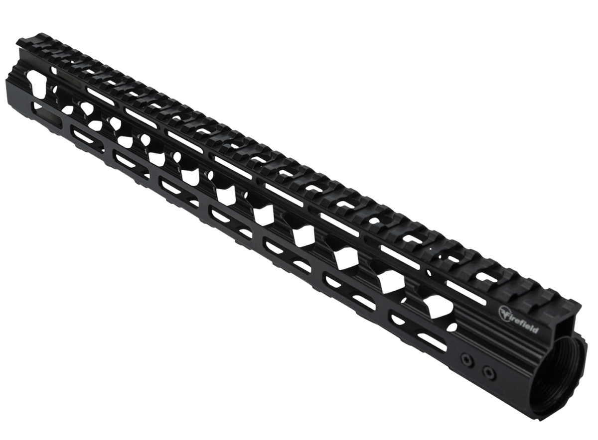 Firefield FF34067 Verge Handguard M-LOK Aluminum Black Anodized Picatinny Rail AR Platform 15" Long