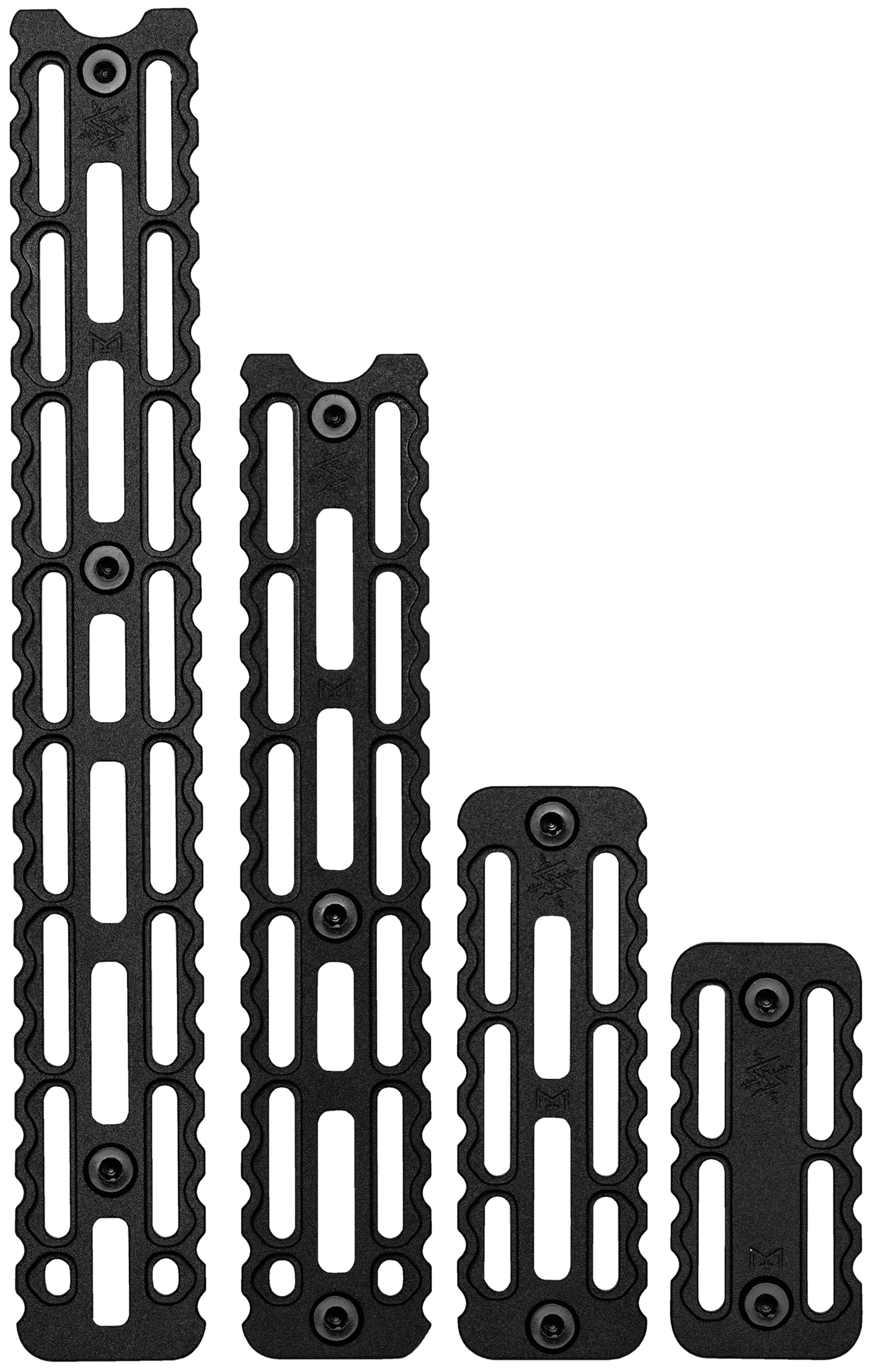 Seekins Precision 0010560097 ARCA Rail 3.5 Slot M-LOK 8"  Black Anodized