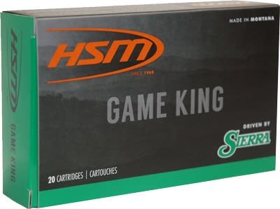 HSM 300 WBY MAGNUM 165GR GAMEKING 20RD 20BX/CS