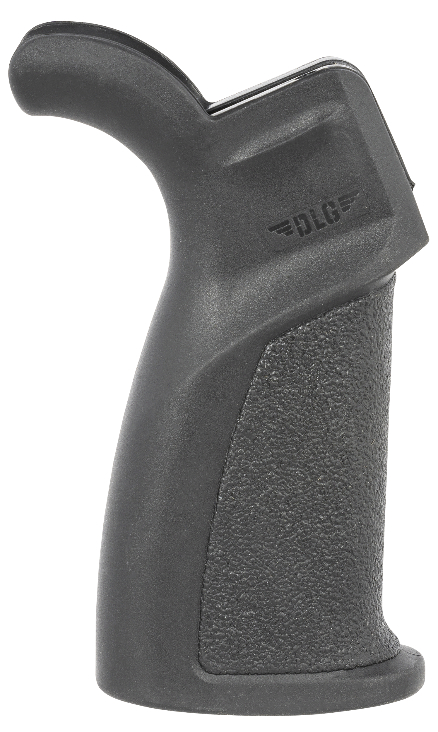 NcStar DLG-138 Beavertail Grip  with Core Black Rubber for AR-Platform