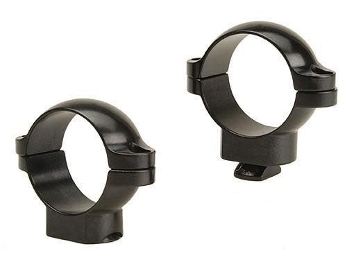 Leupold 2-Piece STD Windage Adjustable Steel Rings 1" Medium Gloss