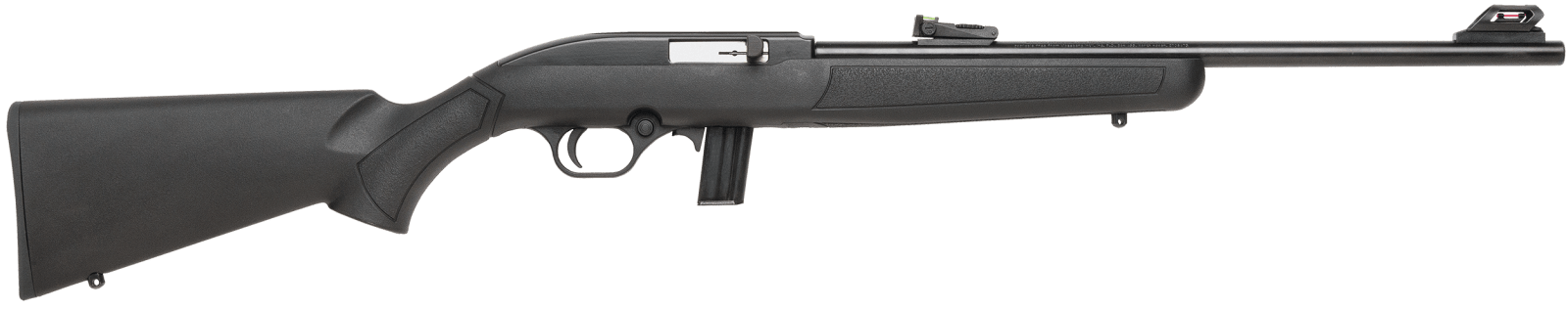 Mossberg 37071 702 Plinkster Bantam Youth 22 LR 10+1 18" Blued Steel Barrel, Blued 3/8" Dovetail Receiver, Black Fixed Synthetic Stock, Right Hand