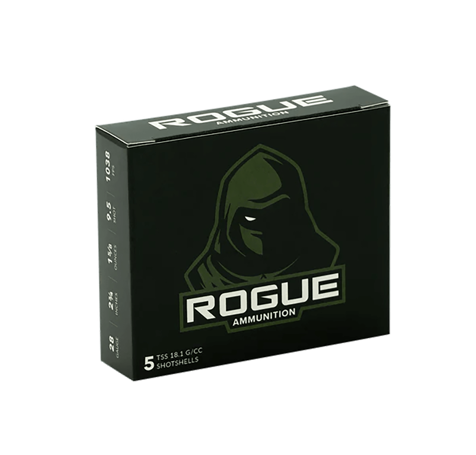 Rogue Ammunition RA-TSS-28-234-158-9. Rogue  28Gauge 2.75" 1 5/8oz 9.5Shot 5 Per Box/20 Case