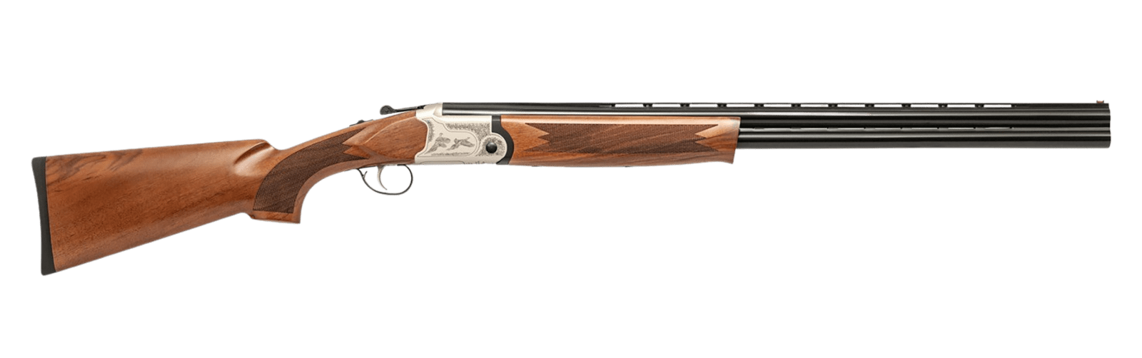 Escort HEOD12280A01 Optima 12 Gauge Break Open 3" 2rd 28" Over/Under Vent Rib Barrel, Aluminum Receiver, Turkish Walnut Stock