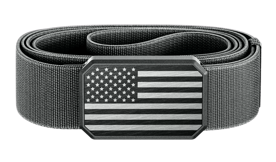 GROOVE LIFE B6-001-OS  ENGRAVED OG BELT HERO FLAG