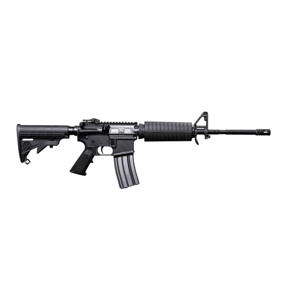 Bushmaster M4 Patrolman's Flat Top Rifle 5.56 NATO 10rd Magazine 16" Barrel Black CA  Compliant