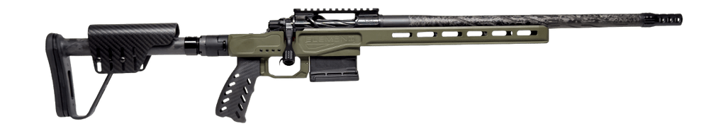 Iota Outdoors HRF-VED-300W-22R Venatic DM 300 Win 22" SOCOM Black Proof Research CF Threaded Barrel, SOCOM Black Receiver w/Picatinny Rail, ARCA Rail, OD Green Cerakote XLR Element 4.0 Stock, Right Ha