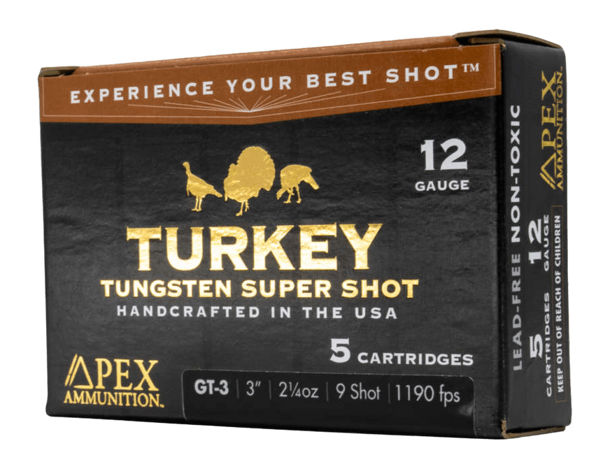 APEX AMMO STH-3      12G 3    2-1/4 7.5/9     5/10