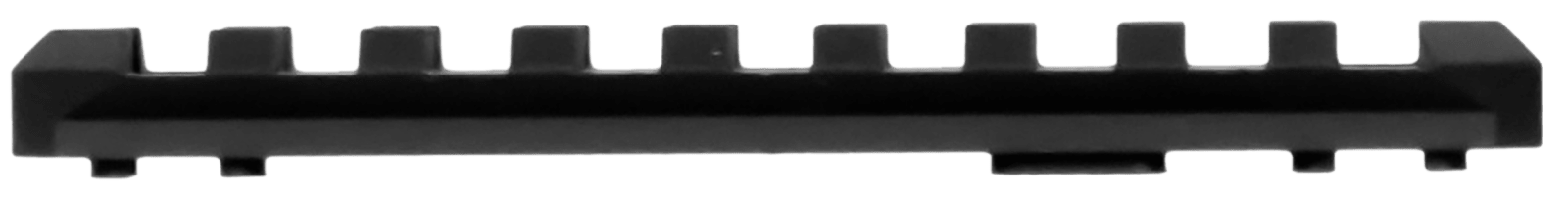 Aim Sports MLRS2 9 Slot Picatinny M-Lok Rail Section  Black Anodized