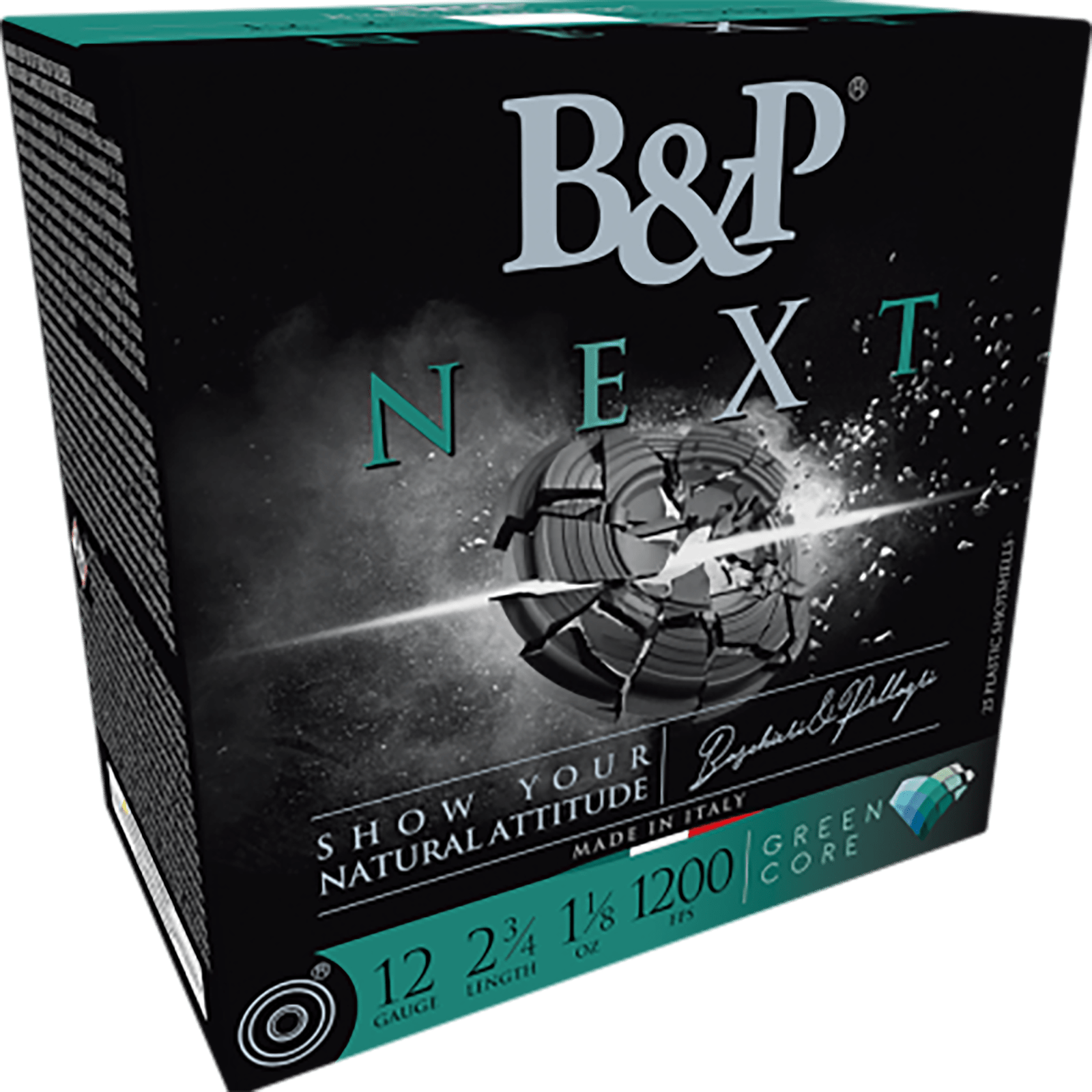 B&p Ammunition 12B18NX9 Next  12Gauge 2.75" 1 1/8oz 9Shot 25 Per Box/10 Case