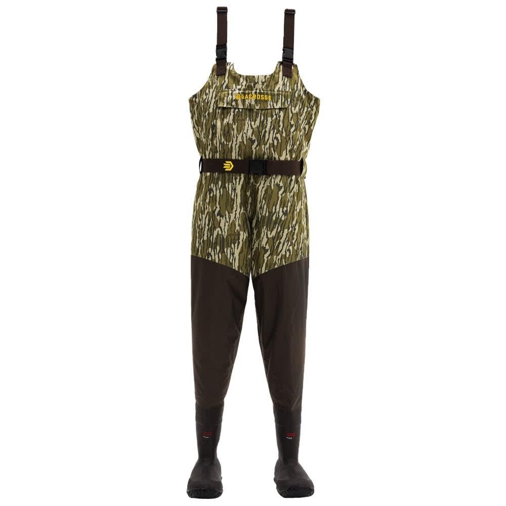 Lacrosse Wetlands II Insulated Waders Mossy Oak Original Bottomland 1600G Size 12