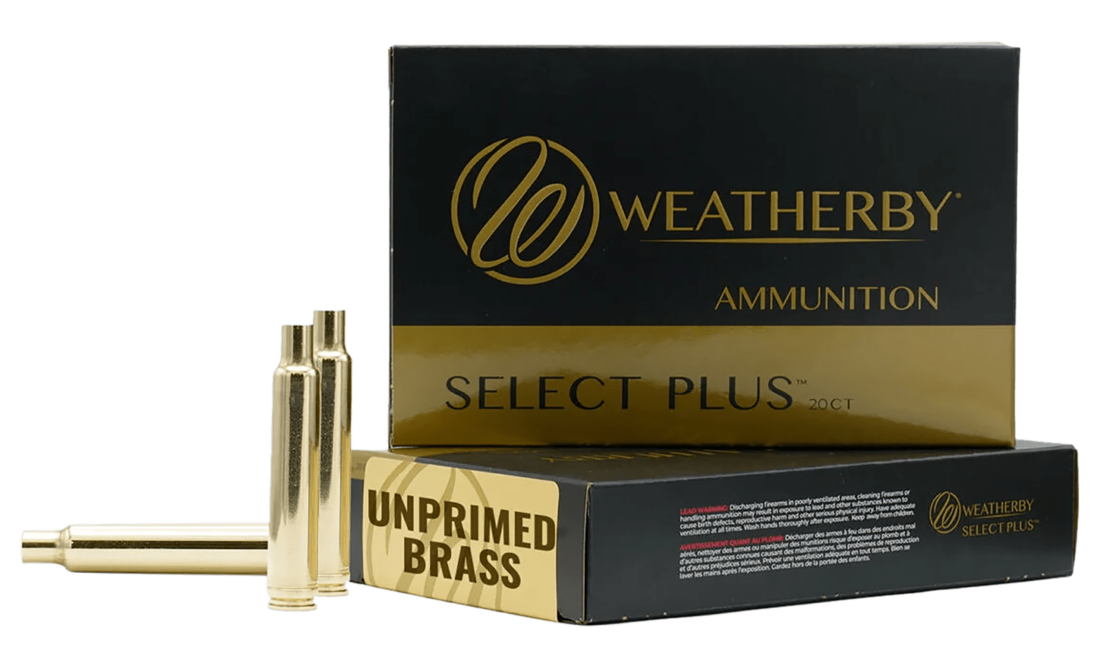 Weatherby BRASS338 Select Plus 338 WBY RPM Rifle Brass