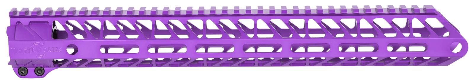 Timber Creek Outdoors ME15HGPPA Enforcer 15 Inch Hand Guard M-LOK  Purple Anodized