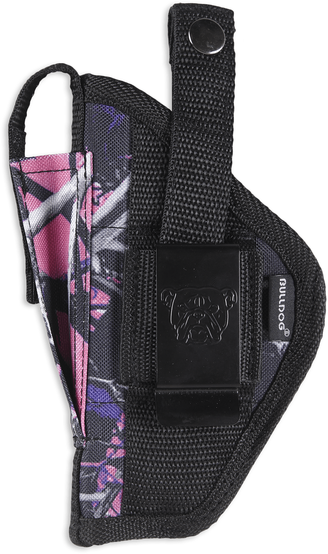Bulldog FSN3MDG Extreme OWB Muddy Girl Camo Nylon Belt Loop/Clip Fits Taurus Millennium Fits 2.50-3.75" Barrel Ambidextrous