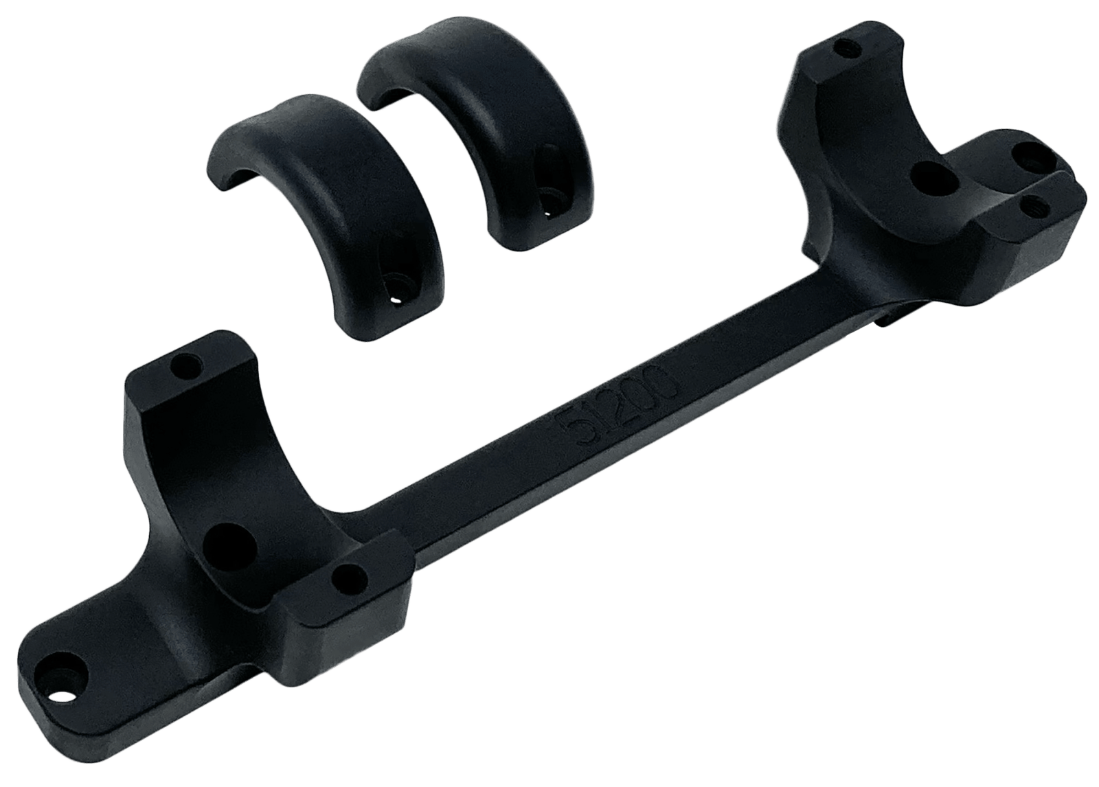 DNZ 51200 Game Reaper-Savage Scope Mount/Ring Combo Matte Black 1"