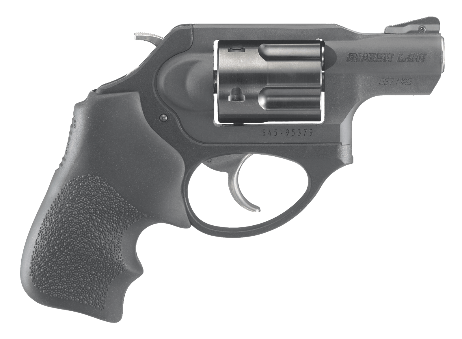 Ruger 5460 LCRx Small Frame 357 Mag 5 1.87" Matte Black Alloy Steel Barrel, Black PVD Cylinder, Matte Black Stainless Steel Frame, Hogue Tamer Monogrip Grip, Transfer Bar Safety, Exposed Hammer