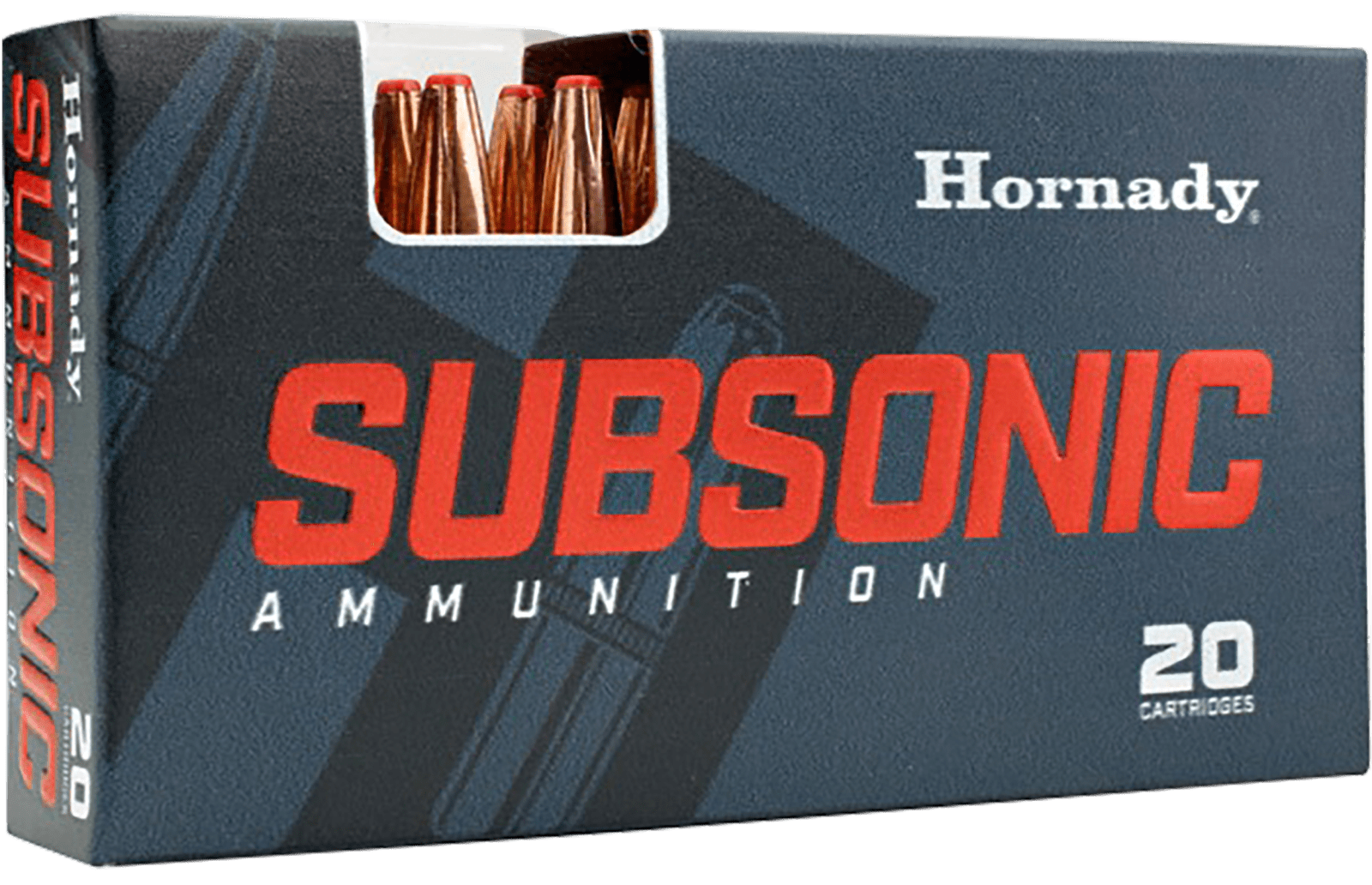 Hornady 82272   338ARC 307gr Sub X 20 Per Box/10 Case