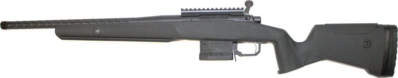 GLFA SUB-1 BOLT ACTION 308 WIN 18" SS FLUTED CF STOCK BLACK