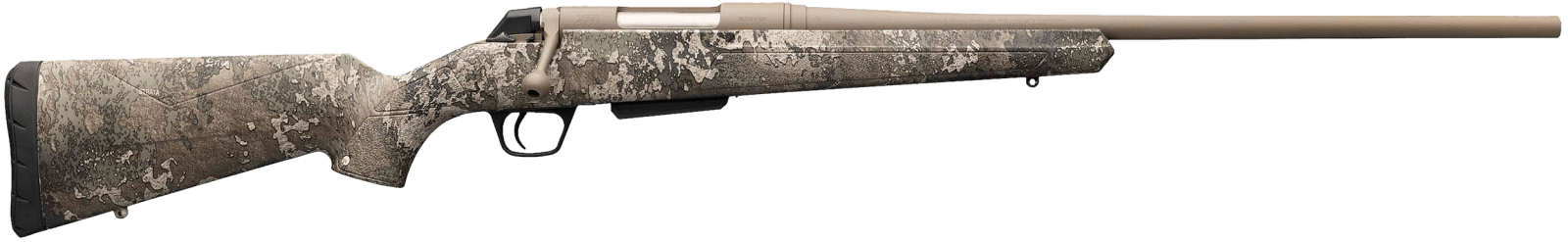 Winchester Repeating Arms 535741289 XPR Hunter Full Size 6.5 Creedmoor 3+1  22" Flat Dark Earth Perma-Cote Sporter Barrel, Drilled & Tapped Steel Receiver, TrueTimber Strata Fixed Synthetic Stock