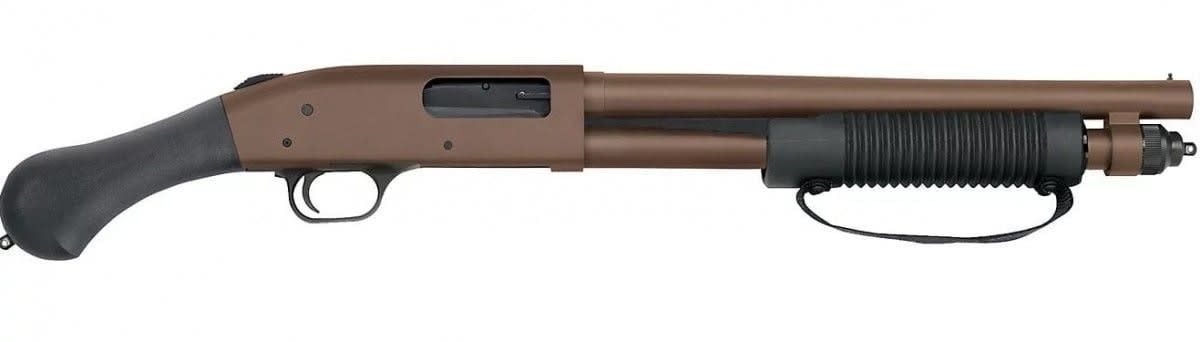 dMOSSBERG M590 SHOCKWAVE 12G 3" SHOTGUN 14.375" BBL PATRIOT BROWN 5RD