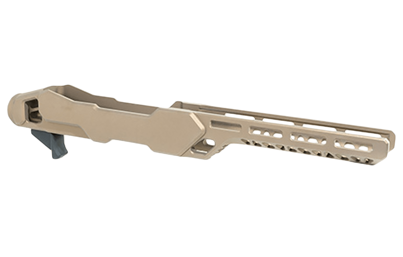 Timber Creek Outdoors ERC1022BB Enforcer Rifle Chassis Burnt Bronze Aluminum Fits Ruger 10/22 Compatible w/ MSR Buffer Tubes