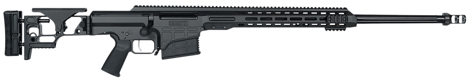 Barrett 18478 MRAD 338 Lapua Mag 26" 10+1 Black Cerakote Black Folding with Adjustable LOP Stock Black Polymer Grip Right Hand