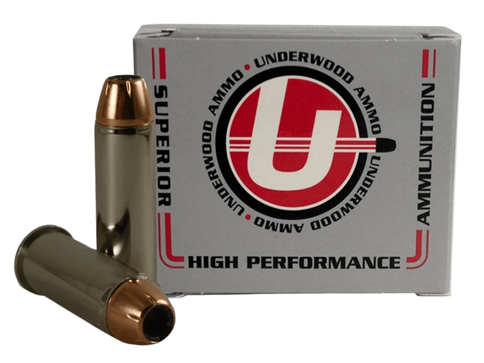 Underwood Ammo 325 XTP 44RemMag 180gr Jacketed Hollow Point 20 Per Box/10 Case