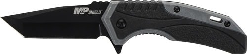 S&W KNIFE M&P SHIELD 2.8" TANTO SPRING ASSIST BLACK