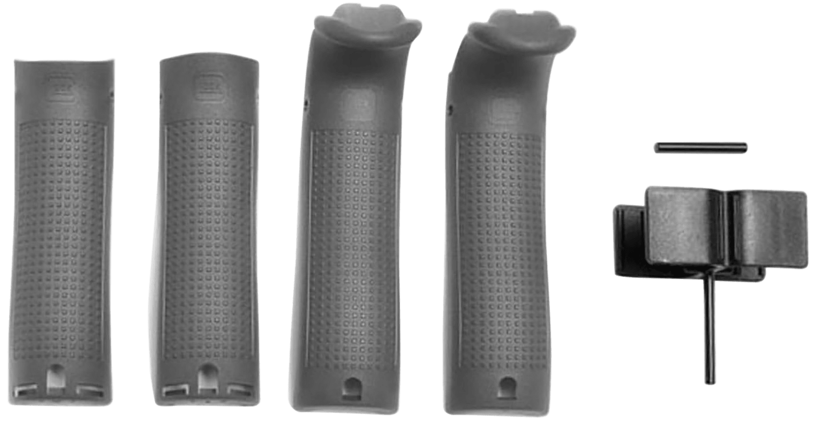 Glock 39515  Backstrap/Beavertail Set Gray Polymer