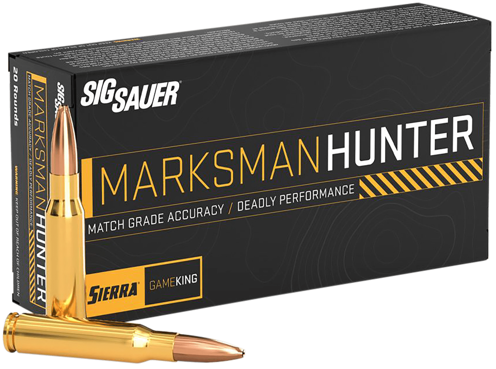 Sig Sauer E3006GK16520 Marksman Hunter 30-06Springfield 165gr 20 Per Box/10 Case
