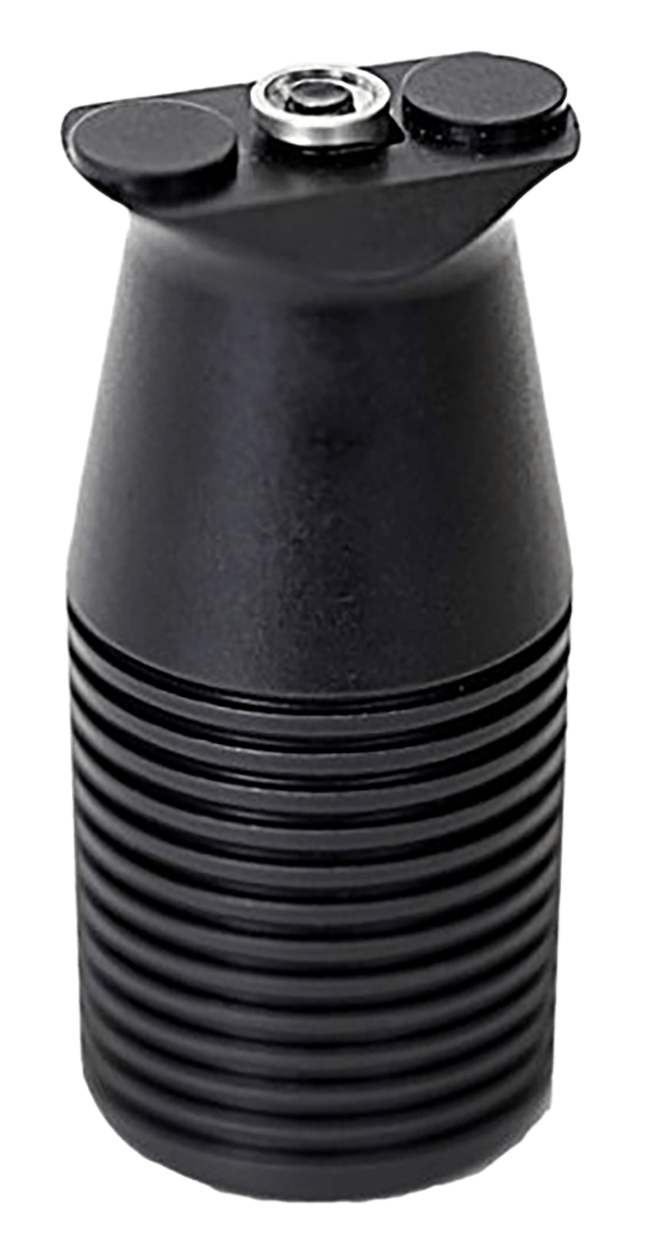 Ergo 4231BK Mini Max Vertical Forward Grip Black Ribbed Anodized Aluminum, KeyMod Mount