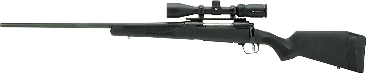 Savage Arms 57536 110 Apex Hunter XP 350 Legend 4+1 18" Matte Black Metal, Synthetic Stock, Vortex Crossfire II 3-9x40mm Scope, Left Hand