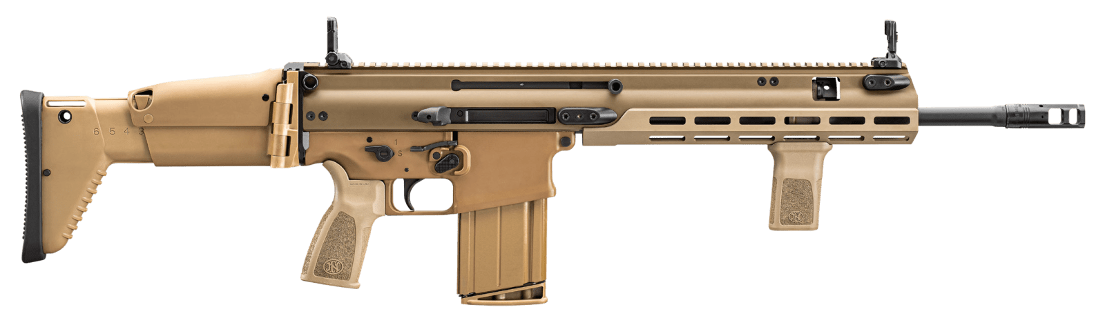 FN 38-102017-200 SCAR17S    7.62  16.25 16/20R FDE