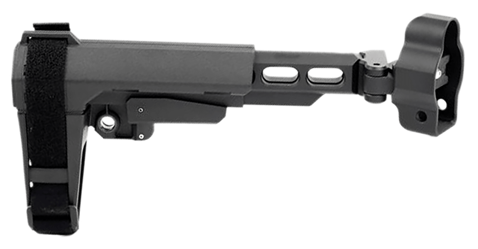 Samson 040616201  Bufferless Receiver Extension Black Aluminum