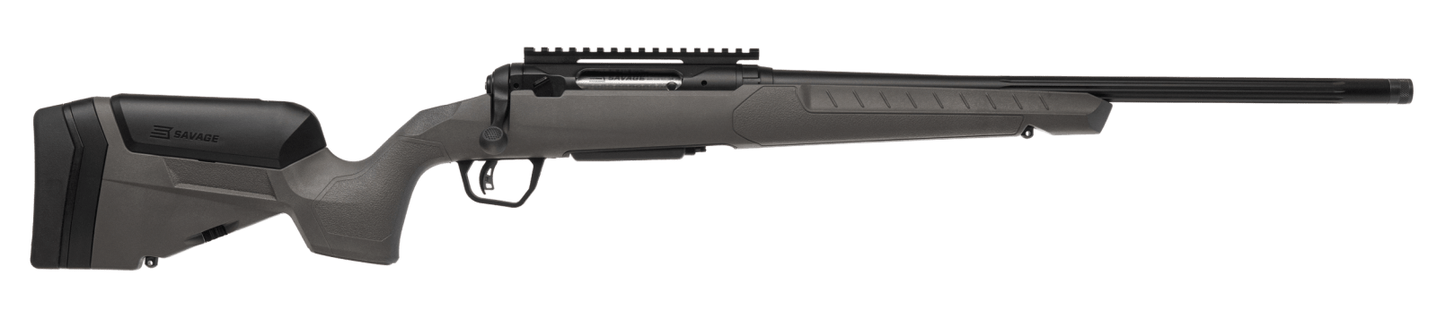 Savage Arms 32412 110 Trailblazer 308 Win 4+1 20" Fluted Barrel, Flat Dark Gray Adj LOP Synthetic Stock, Right Hand