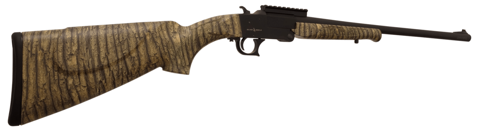 Silver Eagle Arms TH2024YC Sidekick  Youth 20 Gauge Break Action 3" 1rd 24" Black Single Shot Barrel, Black Steel Receiver, Fixed Mossy Oak Bottomland Synthetic Stock, Ambidextrous